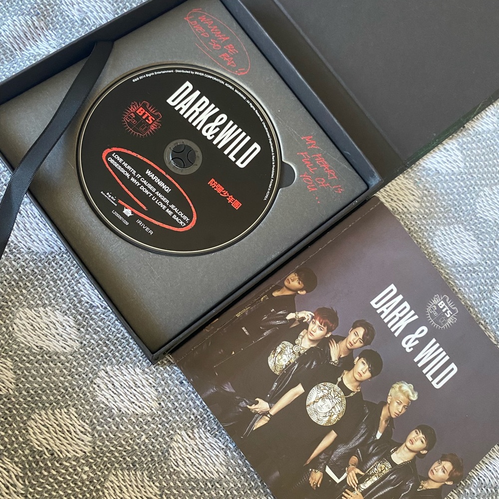 BTS DARK & WILD album